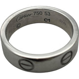 カルティエ Cartier ラブリング ホワイトゴールド 750WG ジュエリー