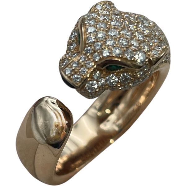 カルティエ Cartier パンテール ドゥ カルティエ リング ピンクゴールド 750PG ジュエリー