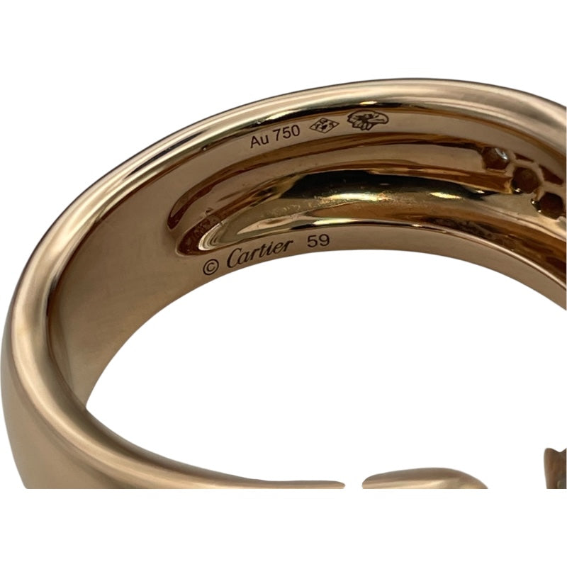 カルティエ Cartier パンテール ドゥ カルティエ リング ピンクゴールド 750PG ジュエリー