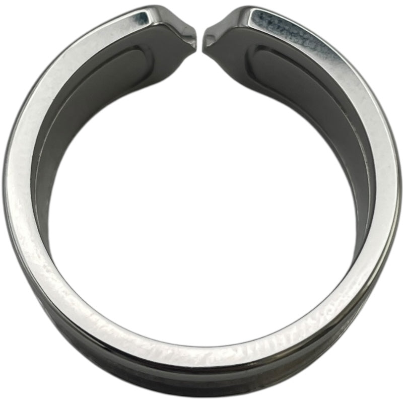 カルティエ Cartier C2リング LM ホワイトゴールド 750WG ジュエリー