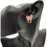 ヴァンクリーフ＆アーペル Van Cleef & Arpels ドゥパピヨンピアス ピンクゴールド×ホワイトゴールド 750 ジュエリー