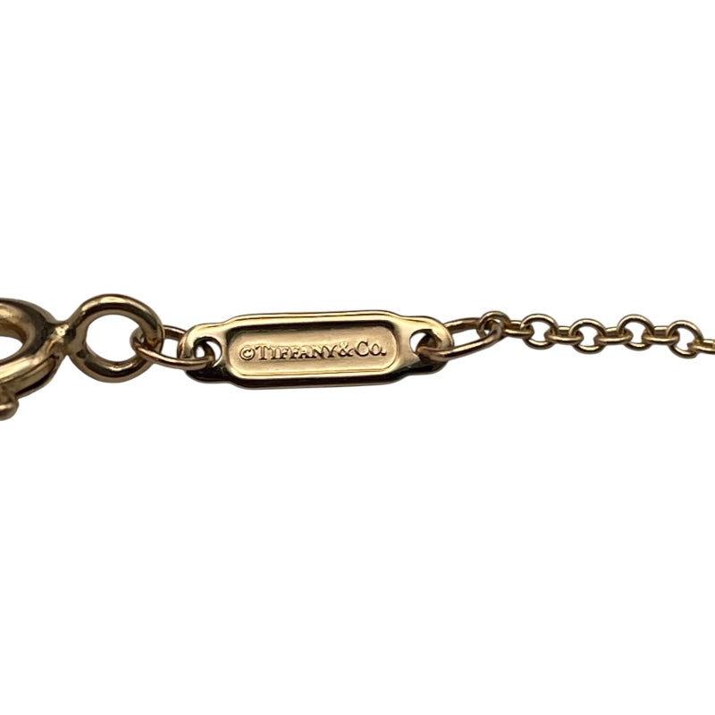 ティファニー TIFFANY＆CO Tスマイルダイヤネックレス ミニ ピンクゴールド 750 ジュエリー