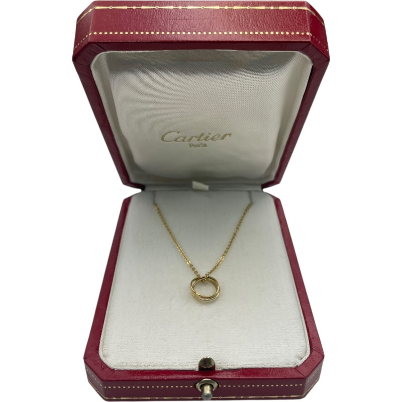 カルティエ Cartier ベビートリニティネックレス イエローゴールド×ホワイトゴールド×ピンクゴールド 750 ジュエリー