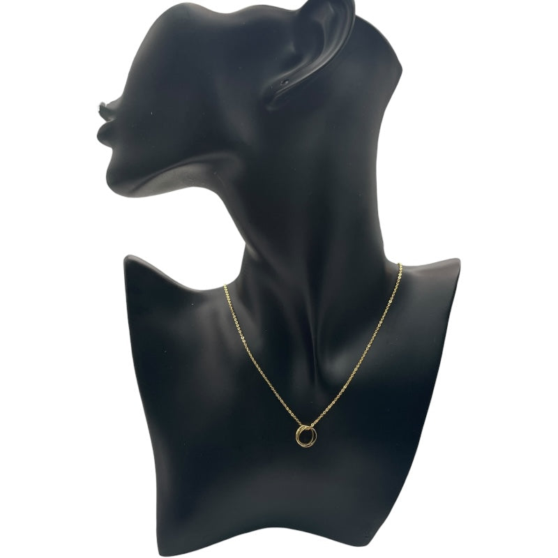 カルティエ Cartier ベビートリニティネックレス イエローゴールド×ホワイトゴールド×ピンクゴールド 750 ジュエリー