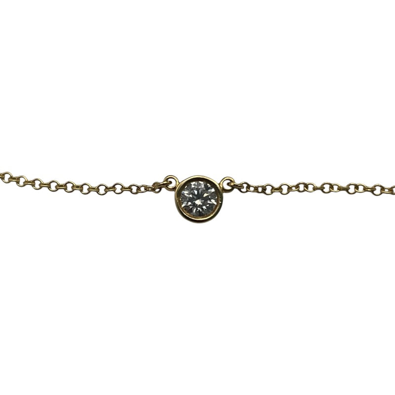 ティファニー TIFFANY＆CO バイザヤードネックレス イエローゴールド 750 ジュエリー
