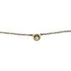 ティファニー TIFFANY＆CO バイザヤードネックレス イエローゴールド 750 ジュエリー