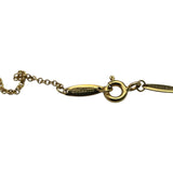 ティファニー TIFFANY＆CO バイザヤードネックレス イエローゴールド 750 ジュエリー