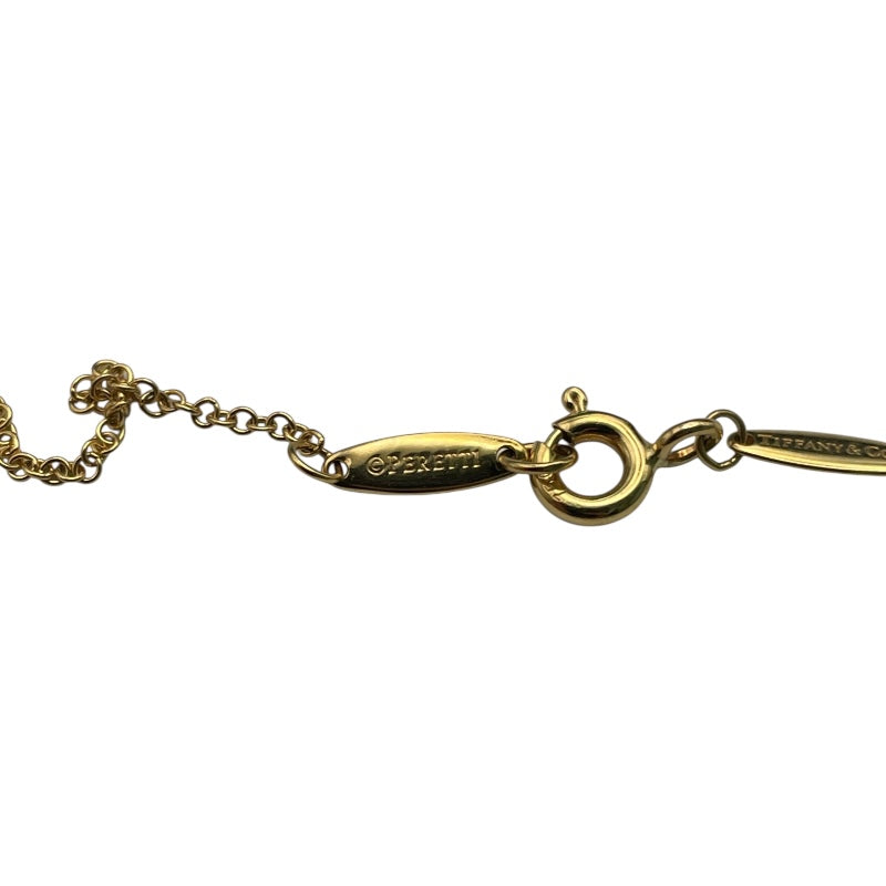 ティファニー TIFFANY＆CO バイザヤードネックレス イエローゴールド 750 ジュエリー