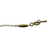 ティファニー TIFFANY＆CO バイザヤードネックレス イエローゴールド 750 ジュエリー