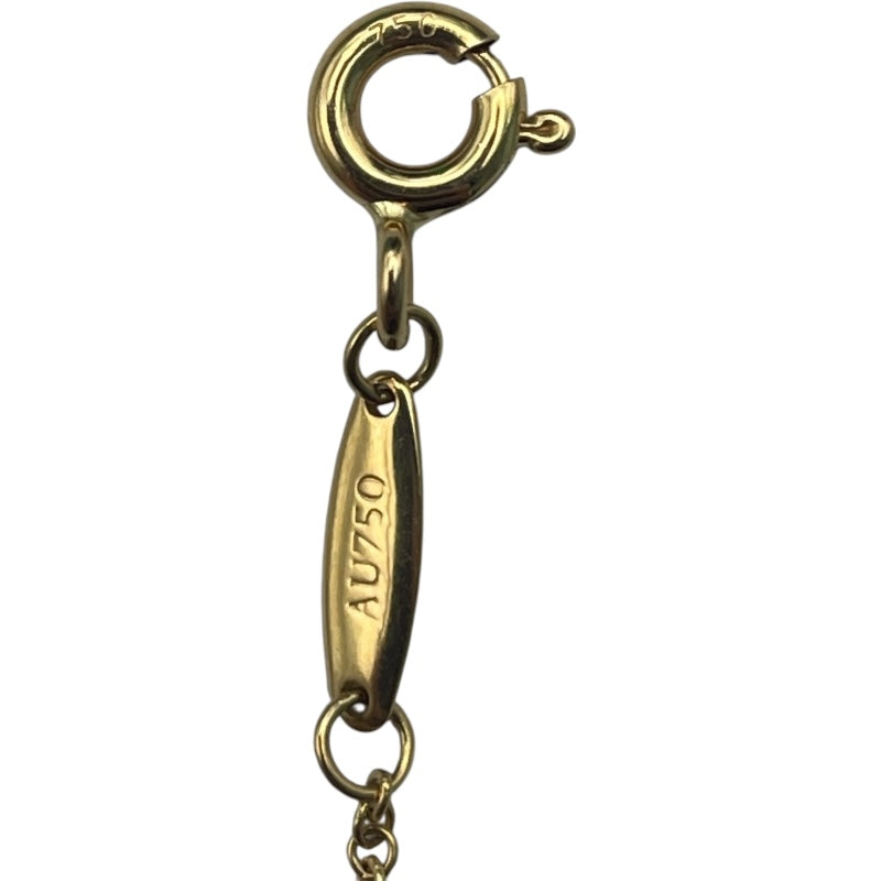 ティファニー TIFFANY＆CO バイザヤードネックレス イエローゴールド 750 ジュエリー