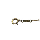 ティファニー TIFFANY＆CO オープンハートネックレス イエローゴールド 750 ジュエリー