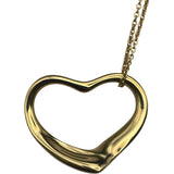 ティファニー TIFFANY＆CO オープンハートネックレス イエローゴールド 750 ジュエリー