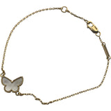 ヴァンクリーフ＆アーペル Van Cleef & Arpels ヴィンテージアルハンブラ パピヨンブレス ホワイト 750 ジュエリー