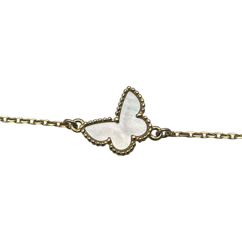 ヴァンクリーフ＆アーペル Van Cleef & Arpels ヴィンテージアルハンブラ パピヨンブレス ホワイト 750 ジュエリー