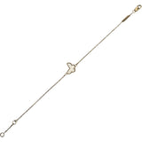 ヴァンクリーフ＆アーペル Van Cleef & Arpels ヴィンテージアルハンブラ パピヨンブレス ホワイト 750 ジュエリー