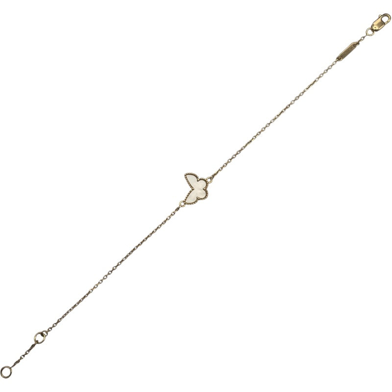 ヴァンクリーフ＆アーペル Van Cleef & Arpels ヴィンテージアルハンブラ パピヨンブレス ホワイト 750 ジュエリー