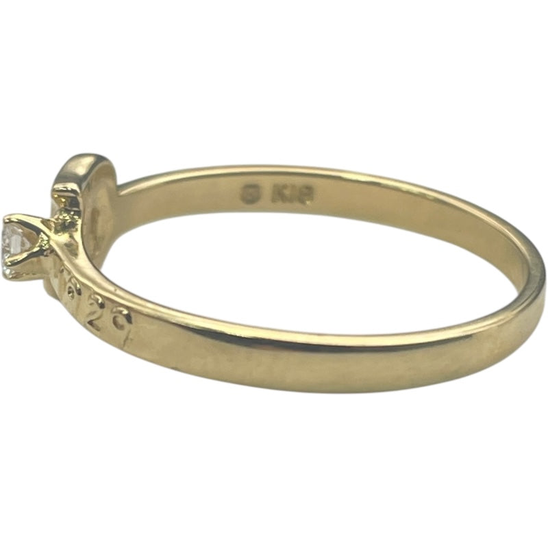 ミキモト MIKIMOTO リング イエローゴールド 750 ジュエリー