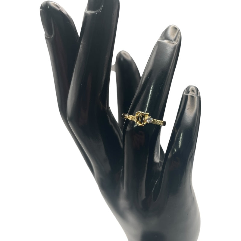 ミキモト MIKIMOTO リング イエローゴールド 750 ジュエリー