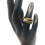 カルティエ Cartier トリニティリング マルチカラー 750 ジュエリー