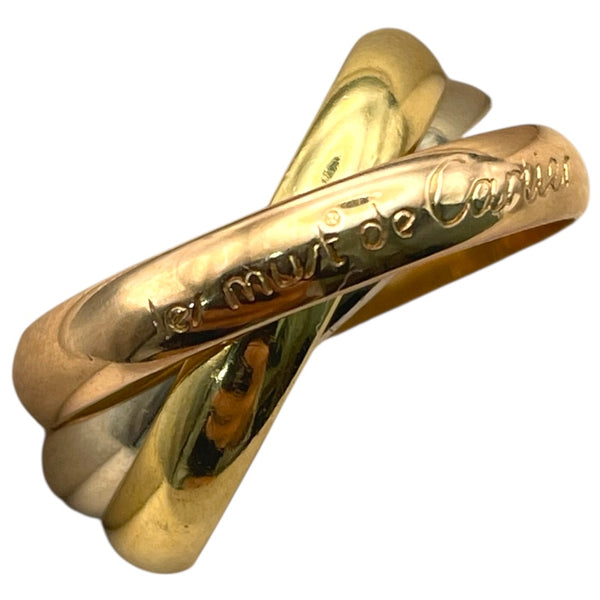 カルティエ Cartier トリニティリング マルチカラー 750 ジュエリー