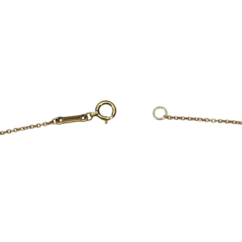ティファニー TIFFANY＆CO オープンハートネックレス ゴールド 750/K18 ジュエリー