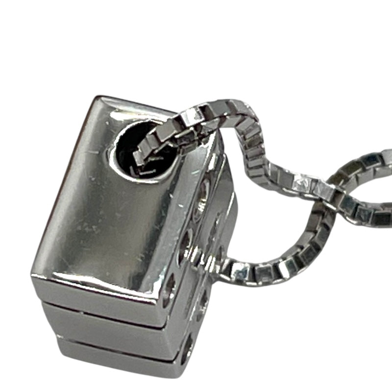 ダミアーニ DAMIANI ベルエポックスクエアネックレス ホワイトゴールド 750WG/ルビー/ダイヤモンド ルビー ジュエリー