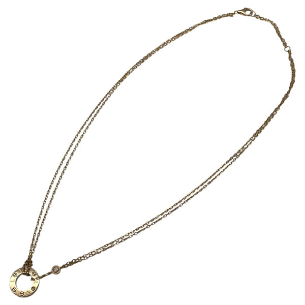 カルティエ Cartier ラブサークル ピンクゴールド Au750/ダイヤモンド ダイヤモンド　 ジュエリー