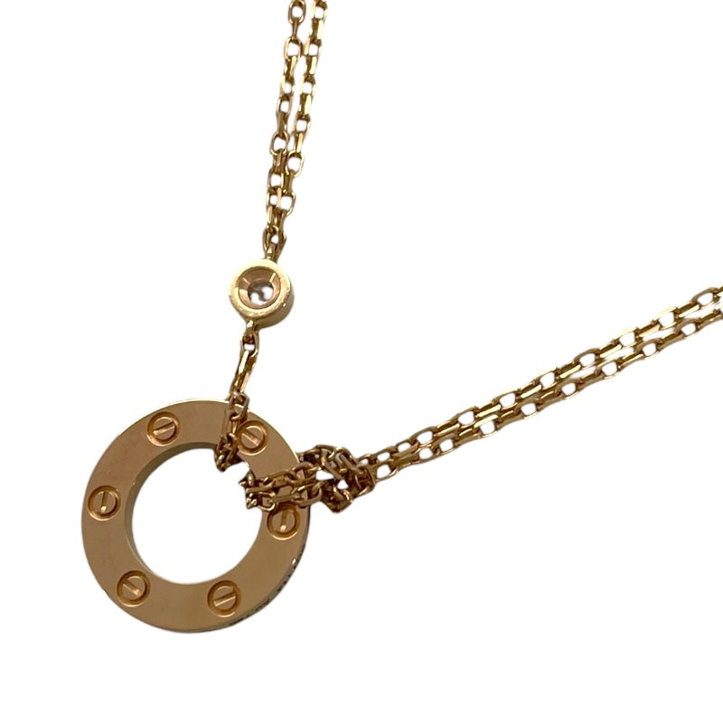 カルティエ Cartier ラブサークル ピンクゴールド Au750/ダイヤモンド ダイヤモンド　 ジュエリー