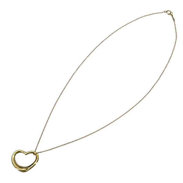 ティファニー TIFFANY＆CO オープンハートネックレス ゴールド 750 ジュエリー