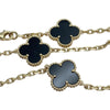 ヴァンクリーフ＆アーペル Van Cleef & Arpels ヴィンテージアルハンブラロングネックレス ゴールド Au750/オニキス ジュエリー