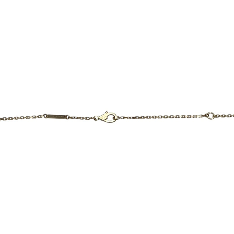 ヴァンクリーフ＆アーペル Van Cleef & Arpels ドゥパピヨンネックレス ゴールド Au750/ガーネット/ダイヤモンド ジュエリー