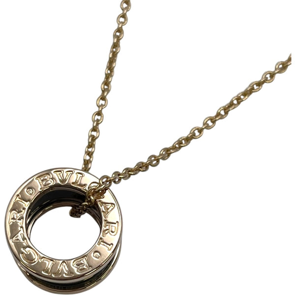ブルガリ BVLGARI ビーゼロワンネックレス ピンクゴールド Au750 ジュエリー