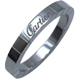 カルティエ Cartier ラニエールリング ホワイトゴールド 750WG ジュエリー