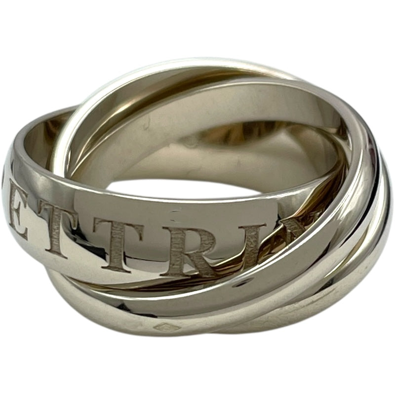 カルティエ Cartier トリニティリング 1998年クリスマス限定 ホワイトゴールド 750WG ジュエリー