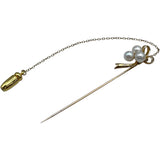 ミキモト MIKIMOTO ブローチ ゴールド K14 ジュエリー