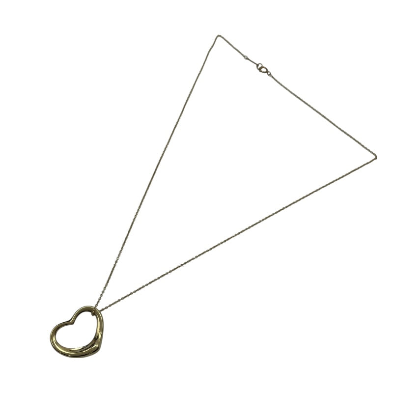 ティファニー TIFFANY＆CO オープンハートネックレス ゴールド 750 ジュエリー