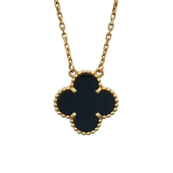 ヴァンクリーフ＆アーペル Van Cleef & Arpels ヴィンテージアルハンブラネックレス ゴールド 750 ジュエリー