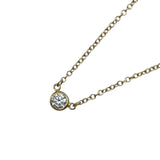 ティファニー TIFFANY＆CO バイザヤードネックレス ゴールド 750 ジュエリー