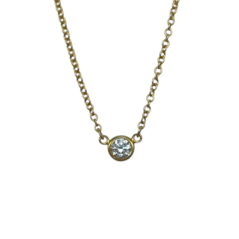 ティファニー TIFFANY＆CO バイザヤードネックレス ゴールド 750 ジュエリー