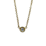 ティファニー TIFFANY＆CO バイザヤードネックレス ゴールド 750 ジュエリー
