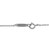 ティファニー TIFFANY＆CO メトロボウネックレス ホワイトゴールド Au750 ジュエリー