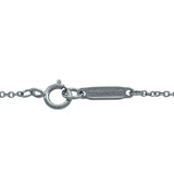 ティファニー TIFFANY＆CO メトロボウネックレス ホワイトゴールド Au750 ジュエリー