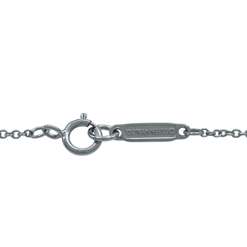 ティファニー TIFFANY＆CO メトロボウネックレス ホワイトゴールド Au750 ジュエリー