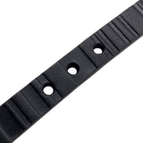ポール・スミス Paul Smith レザーブレスレット M1A-BRAC-MSTRIP 79 BK ブラック シルバー金具 レザー/メタル アクセサリー