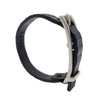 ポール・スミス Paul Smith レザーブレスレット M1A-BRAC-MSTRIP 79 BK ブラック シルバー金具 レザー/メタル アクセサリー