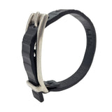 ポール・スミス Paul Smith レザーブレスレット M1A-BRAC-MSTRIP 79 BK ブラック シルバー金具 レザー/メタル アクセサリー