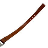 ポール・スミス Paul Smith レザーブレスレット M1A-BRAC MSTRIP 62 BR 62ブラウン シルバー金具 レザー/メタル アクセサリー