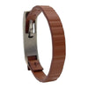 ポール・スミス Paul Smith レザーブレスレット M1ABRAC MSTRIP 62 BR 62ブラウン シルバー金具 レザー/メタル アクセサリー