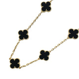 ヴァンクリーフ＆アーペル Van Cleef & Arpels ヴィンテージアルハンブラ10Pネックレス ゴールド 750 ジュエリー