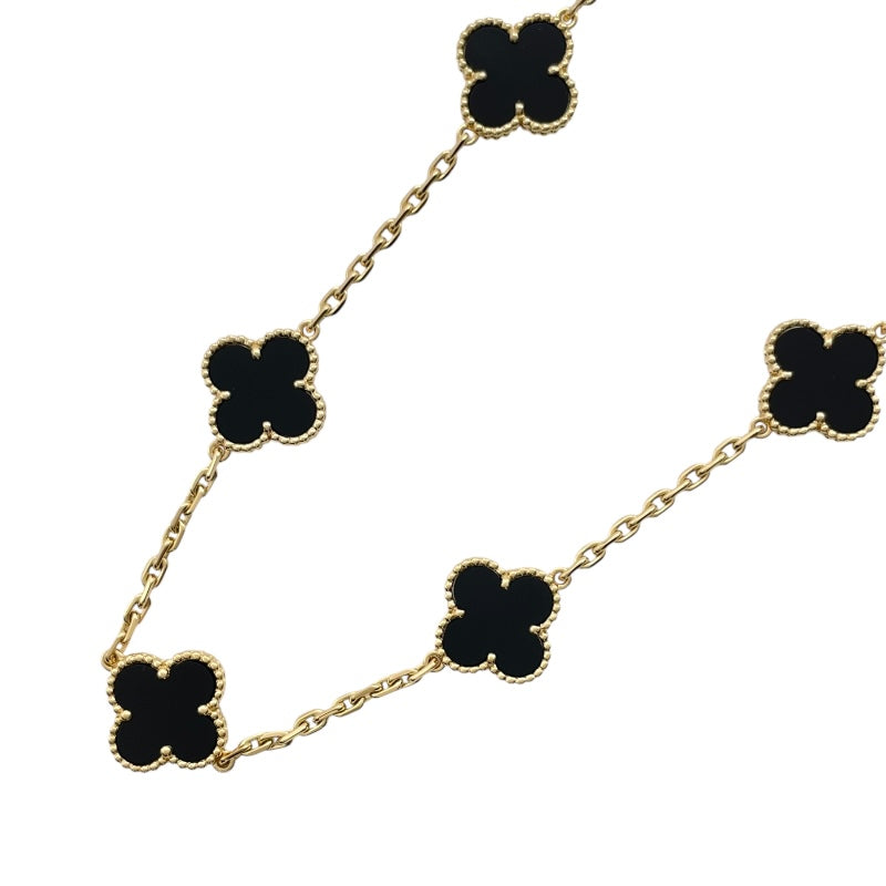 ヴァンクリーフ＆アーペル Van Cleef & Arpels ヴィンテージアルハンブラ10Pネックレス ゴールド 750 ジュエリー
